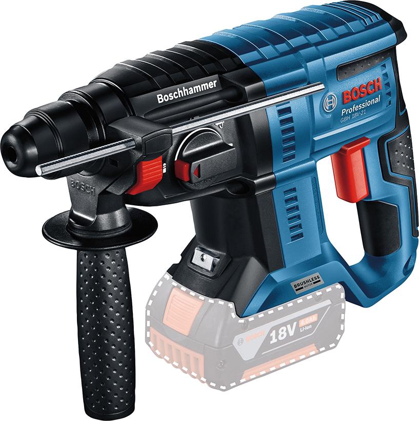 BOSCH Akku Bohrhammer solo GBH 18V-21, L-Boxx