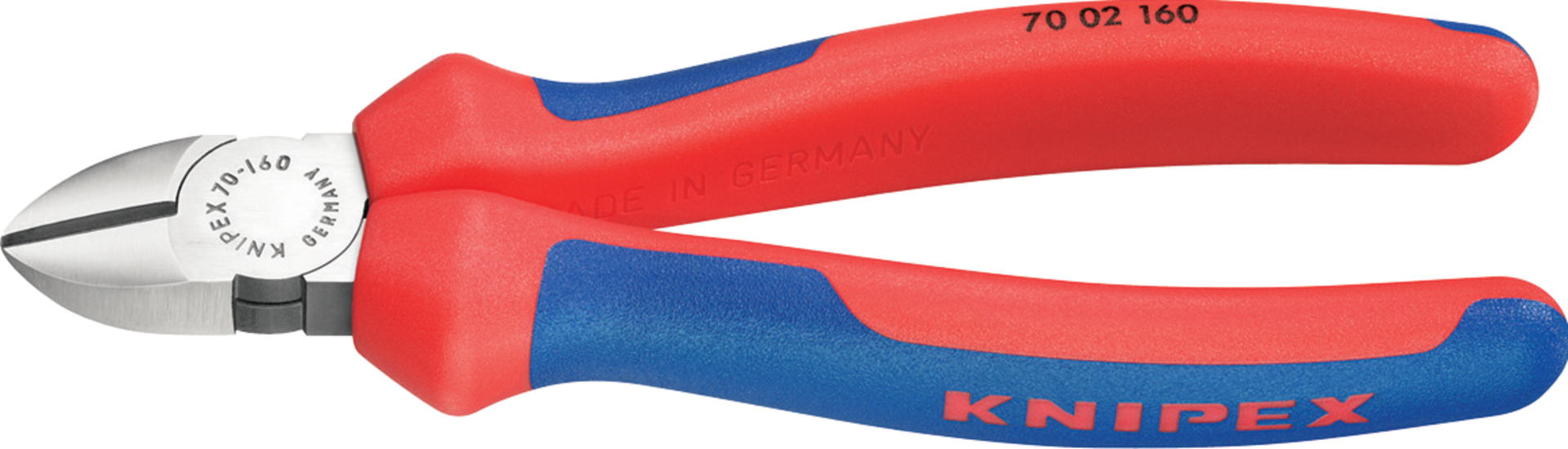 KNIPEX 70 02 180 Seitenschneider mit Mehrko. schwarz atra. 180 mm