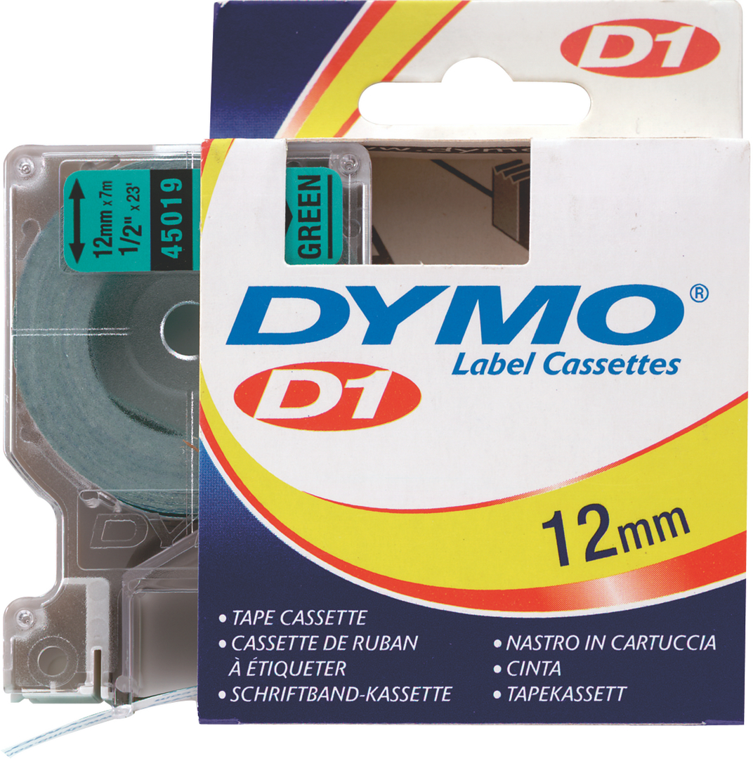 DYMO Schriftbandkassette D1 S0720670 9mmx7m sw auf tr