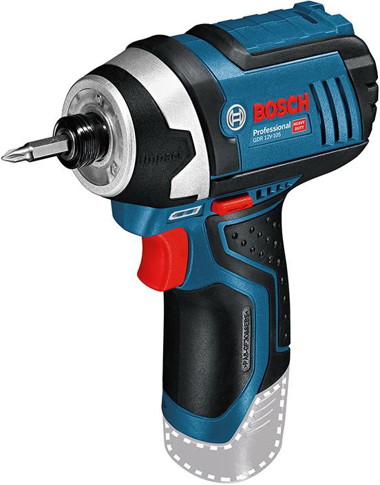 BOSCH Akku-Schlagschrauber GDR 12V- Li, solo, Clic & Go, L-BOXX