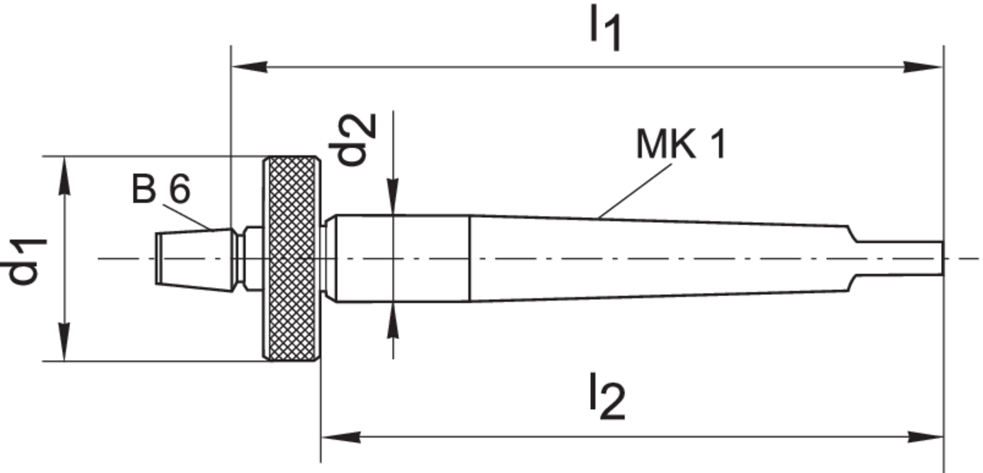 Feinbohrhilfe FBH MK 1 B 6 Albrecht