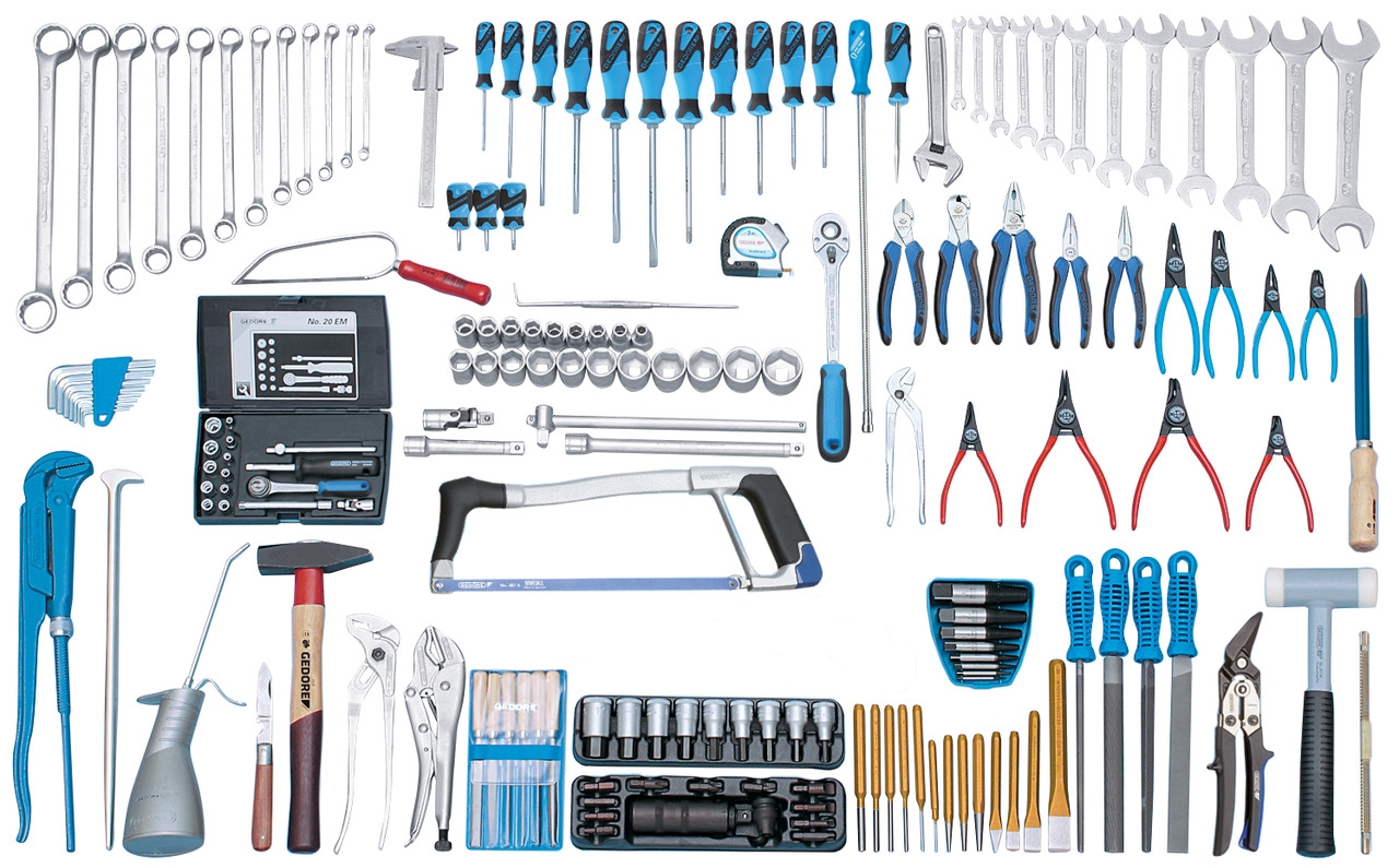 GEDORE Mechaniker Werkzeugsortiment 179-teilig, S 1007, 6601080