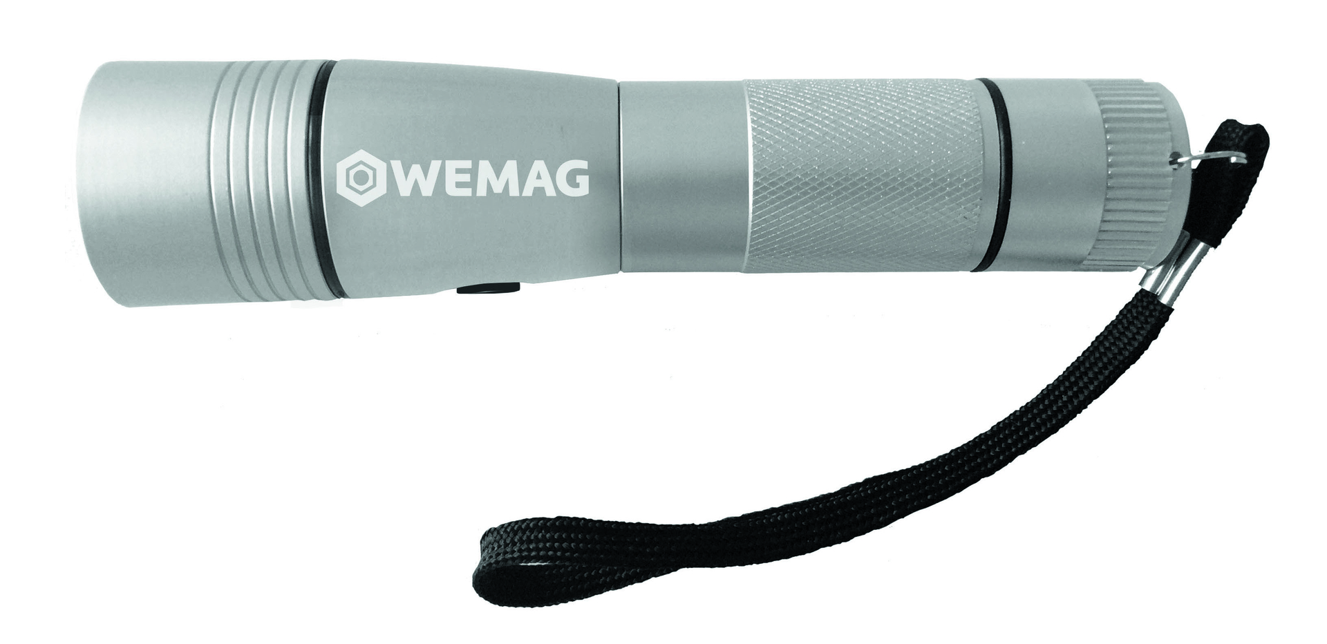 WEMAG LED Taschenlampe 140x30x30mm 120 LUMEN 170 Gramm mit 3 Batterien AAA