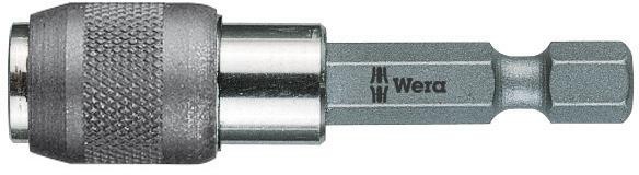 WERA Schnellwechsel-Bithalter 1/4" für 1/4" Bits, Magnet 77mm