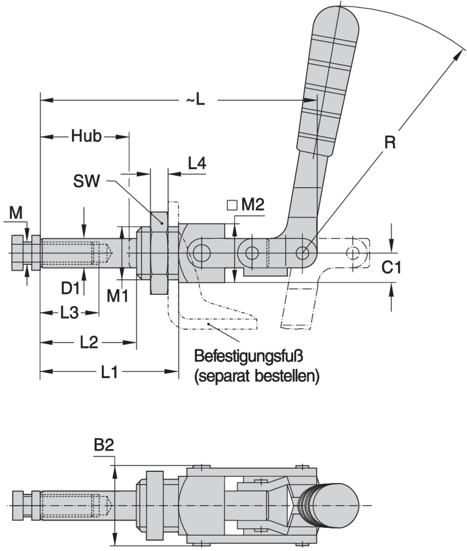 DESTACO Schubstangen-Spanner DST