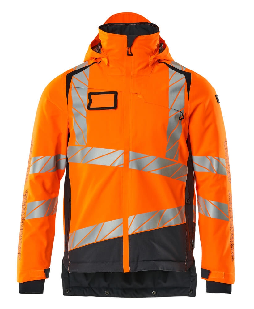 MASCOT Accel Safe Winter-Jacke Climasc. Gr. L hi-vis or/schwarzbl 19335-231