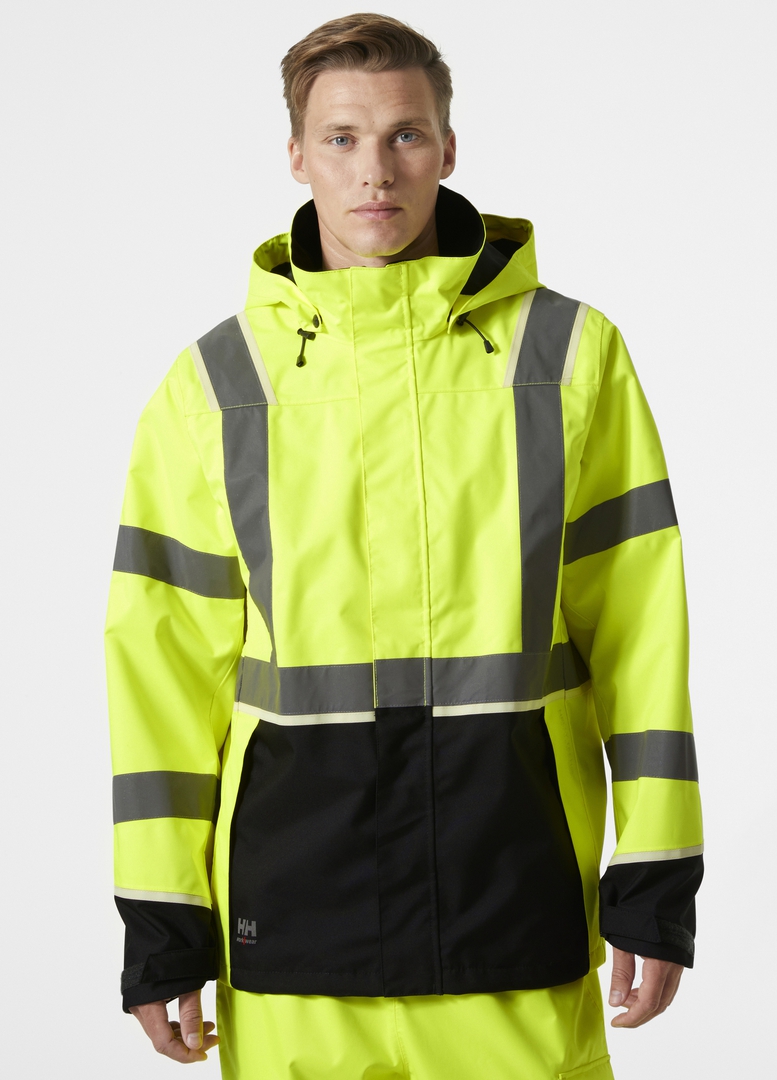 HELLY HANSEN UC-ME Shell Jacke Yellow/Ebony Gr.S