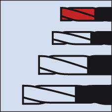 FORMAT Miniaturfräser VHM TiALN 4,0 25mm D6 Z2