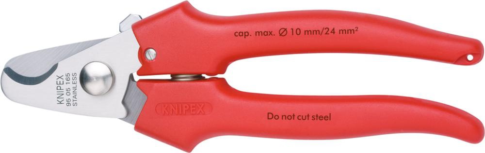 KNIPEX 95 05 165 Kabelschere Griffe KST umspritzt KST umspritzt 165 mm