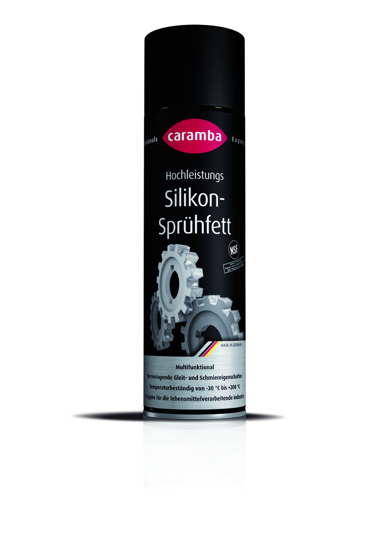 CARAMBA Hochleistungs Silikon-Sprühfett 500 ml Spraydose NSF "Profi-Serie"