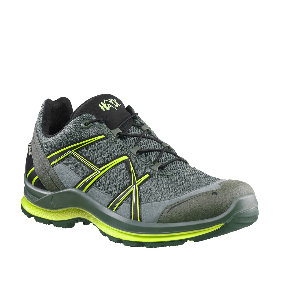 HAIX Black EAGLE Adventure 2.2 GTX low olive-citrus Gr. 47 (UK 12)