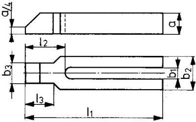 FORMAT Spanneisen DIN6315 GN