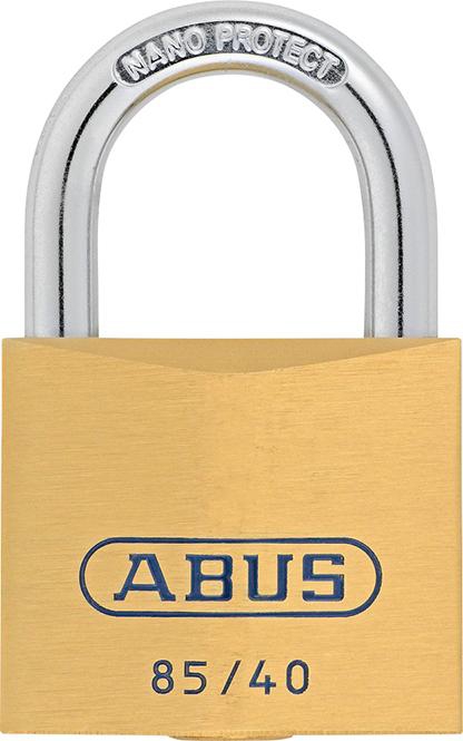 ABUS Vorhangschl. Messing