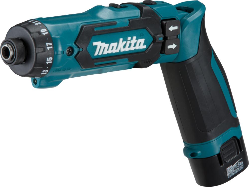 MAKITA Akku-Knickschrauber 7,2V 2x 1,5Ah DF012DSE